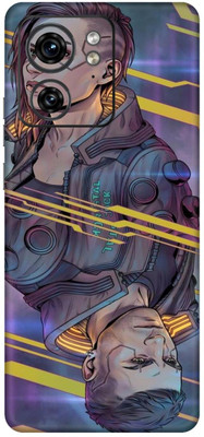 SKINADDA Moto Edge 40 5G Mobile Skin(Multicolor)