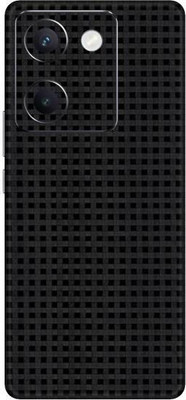 Vcare GadGets Black Mosaic Y200 Pro 5G Mobile Skin(Black Mosaic)
