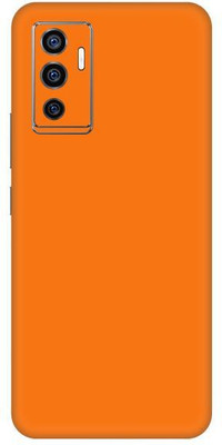 Vcare GadGets Y75 Mobile Skin(Orange Glossy)