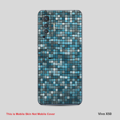 VYBE The Smart Choice Vivo X50 Pattern Mobile Skin Mobile Skin(Multi ColourCH4)