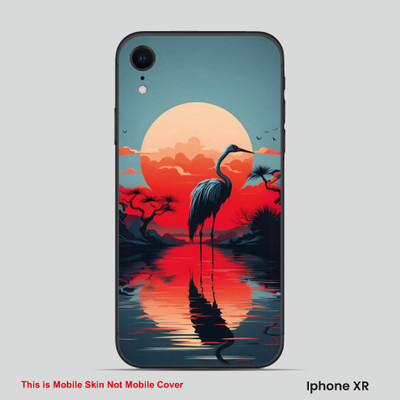 VYBE The Smart Choice iPhone XR Naturel Mobile Skin(Desert Grey 3)