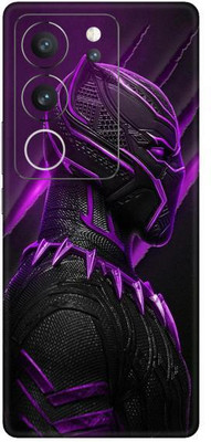 Vcare GadGets Purple Black Vivo V29 5G Mobile Skin(Multicolor)