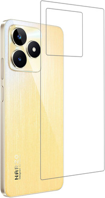 HOBBYTRONICS Back Screen Guard for Realme Narzo N53, realme narzo N53(Pack of 1)