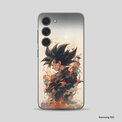 VYBE The Smart Choice Samsung S23 Goku Mobile Skin Mobile Skin(Dairy Cream 35)
