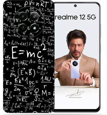 OggyBaba Realme 12 5g Mobile Skin(E=MC2)