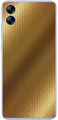 FCS Huawei P60 Printed Back skin Mobile Skin(Carbon Fiber Gold Texture)