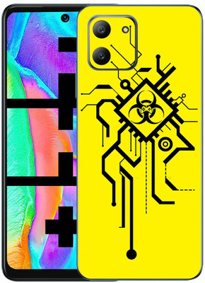 FCS Infinix Hot 11 Printed Back Skin Mobile Skin(Yallow Tato Skin)
