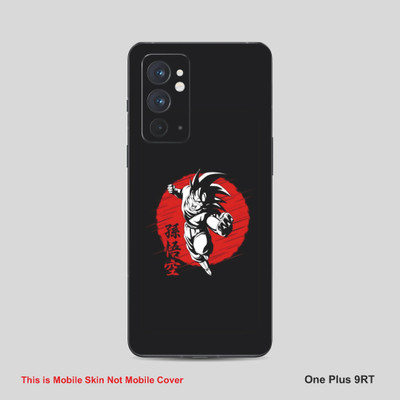 VYBE The Smart Choice One Plus 9RT Goku Mobile Skin Mobile Skin(Carbon Grey B16)