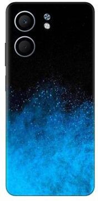 Vcare GadGets A5x (5G) Mobile Skin(Light Blue & Black)