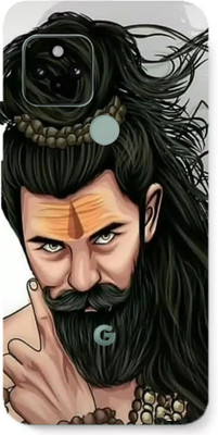 AsSkin Google Pixel 5 Mobile Skin(Ultra Super Mahadev Growth With High Matte Finish.)