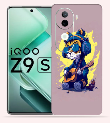 OggyBaba Vivo Iqoo Z9s 5g Mobile Skin(Gitaar Cat)