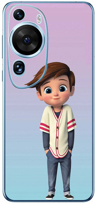 FCS Huawei P50 Pro Printed Back skin Mobile Skin(Cute Boy)
