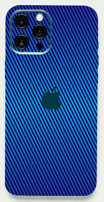 AsSkin iPhone 13 Pro Max, iphone 13 pro max Mobile Skin(Ultra Super Shiney Blue Cf With High Gloss Finish).)