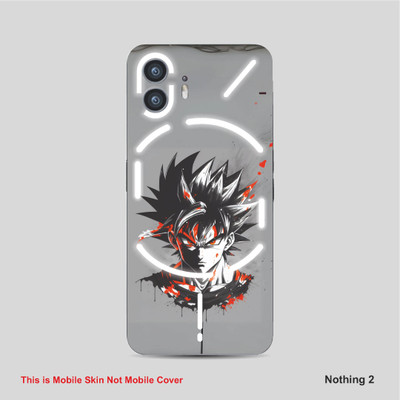 VYBE The Smart Choice Nothing 2 Goku Mobile Skin Mobile Skin(Dust Grey B9)
