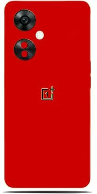 BugguSkin One Plus Nord CE3 Lite, Red Matte, 1+ nord ce3 lite Mobile Skin(Ultra Super Red Matte Skin With High Matte Finish)