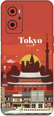 wrap craft OPPO K10 Premium Vinyl Mobile Skin(Multicolor)