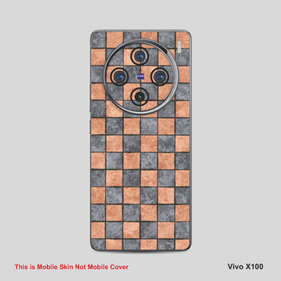 VYBE The Smart Choice Vivo X100 Pattern Mobile Skin Mobile Skin(Multi ColourCR9)