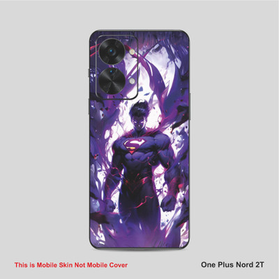 VYBE The Smart Choice One Plus Nord 2T Super Hero Mobile Skin(Multy colorV03)