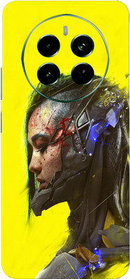 SkinoMania realme Narzo 70 Pro 5G Premium Vinyl Mobile Skin (Multicolor) Mobile Skin(Cyberpunk Girl)