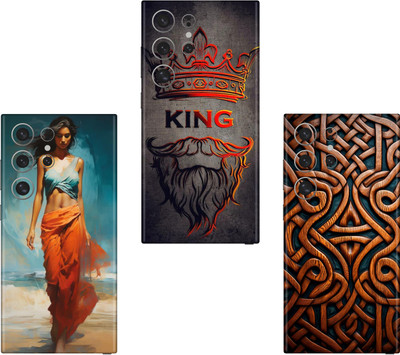 wrap craft SAMSUNG GALAXY M15 5G(PACK OF 3 skin)Camera&Back Protector Premium Vinyl Mobile Skin(Multicolor)