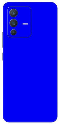 Vcare GadGets Blue Matte vivo V23 5G Mobile Skin(Blue Matte)