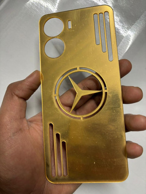 TWROP VIVO T2X 5G ACRYLIC MIRROR BACK PANNEL MERO STAR Mobile Skin(Gold)