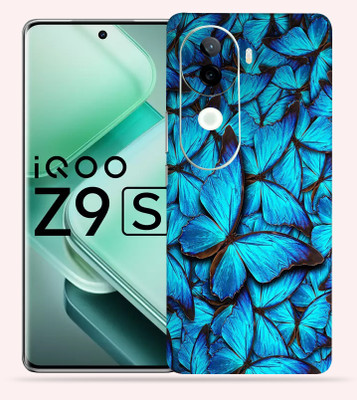 OggyBaba Vivo Iqoo Z9s 5g Mobile Skin(Butterfly Blue)