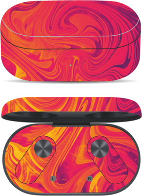 VYBE The Smart Choice OnePlus Nord Buds 2 Abstract Mobile Skin(Multi Colour 17)