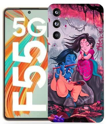 OggyBaba Samsung Galaxy F55 5g Mobile Skin(krishna Rukmini)