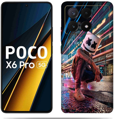 AsSkin Poco X6 Pro 5G., Mobile Skin(Ultra Super Multicolor Skin With HiighQuality Matte Finish.)