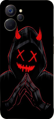 AsSkin Realme 9i 5g, realme 9i 5g Mobile Skin(Ultra Super Black Devil Wrap Sticker With High Gloss Finish).)