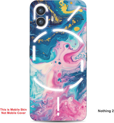 VYBE The Smart Choice Nothing 2 Art Embossed Mobile Skin(Medium Green 1)