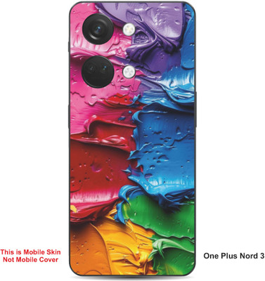 VYBE The Smart Choice One Plus Nord 3 Pattern Embossed Mobile Skin(Rose Madder A15)