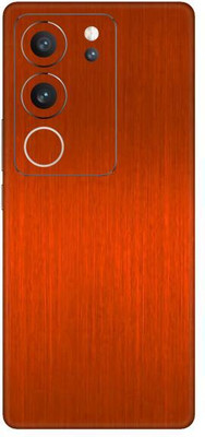 Vcare GadGets Vivo V29 5G Mobile Skin(Orange Brushed)