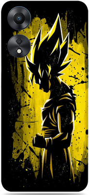 SkinoMania OPPO A78 5G Mobile Skin(Multicolor Goku-Yellow)
