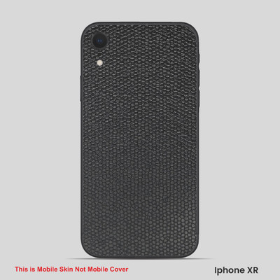 VYBE The Smart Choice iPhone XR Pattern Mobile Skin(Black Cat 3)