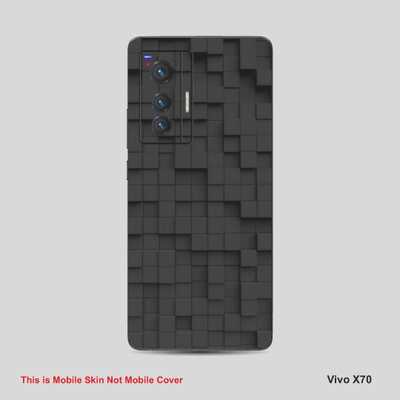 VYBE The Smart Choice Vivo X70 Pattern Mobile Skin Mobile Skin(Multi ColourCL28)