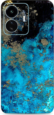 SkinoMania Vivo Iqoo Z6 Lite 5G Mobile Skin(Blue Aqua)