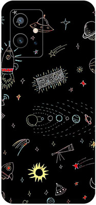 AMTHA AMTHA Vivo IQOO Z6 (5G) Mobile Skin(Multicolor)