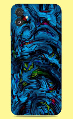 SkinoMania Samsung Galaxy F14 5G Mobile Skin(Multicolor Blue-Lava)