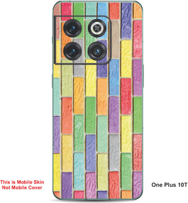 VYBE The Smart Choice One Plus 10T Pattern Embossed Mobile Skin(Moonstone Blue A10)