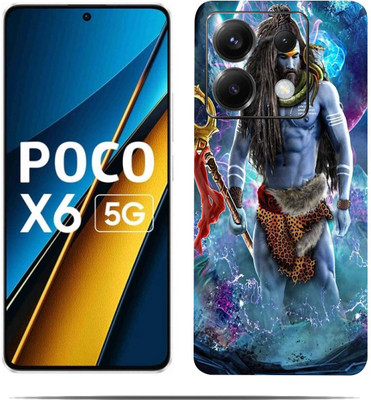 BugguSkin POCO X6 5G Mobile Skin(Ultra Super Natural Color Skin With HiighQuality MatteFinish_thanks)