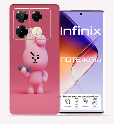 OggyBaba Infinix Note 40 pro 5g Mobile Skin(Pinku)