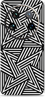 SkinoMania Xiaomi 14 Ultra Premium Vinyl Mobile Skin (Multicolor) Mobile Skin(Abstract Line)