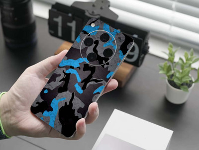 BUGGU OPPO FIND X8 PRO 5G Mobile Skin(BLUE AND BLACK)