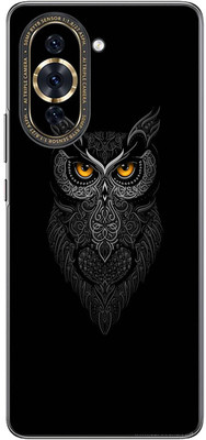 FCS Huawei nova 10 PRO Printed Back skin Mobile Skin(Dark Owl)