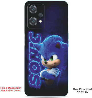 VYBE The Smart Choice One Plus Nord CE 2 Lite Sonic The Hedgehog Embossed Mobile Skin(Dark Slate Blue 32)