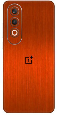 Vcare GadGets Orange Brushed OnePlus Nord CE4 5G With Logo Mobile Skin(Orange Brushed)