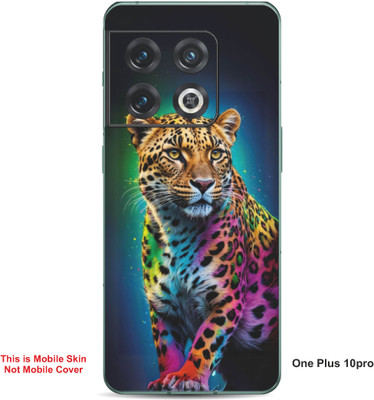 VYBE The Smart Choice One Plus 10 Pro Leopard Embossed Mobile Skin(Dirty Blue 29)