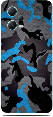 BugguSkin REDMI NOTE 12 5G, Camo Blue, xiaomi note 12 5g Mobile Skin(Ultra Super Camo Blue skin With High Matte Finish.)